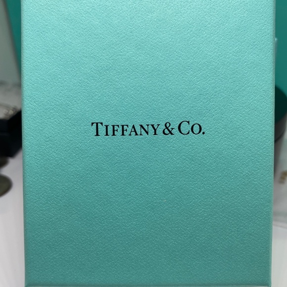 Tiffany & co blue double mini heart necklace 16” - Picture 7 of 7